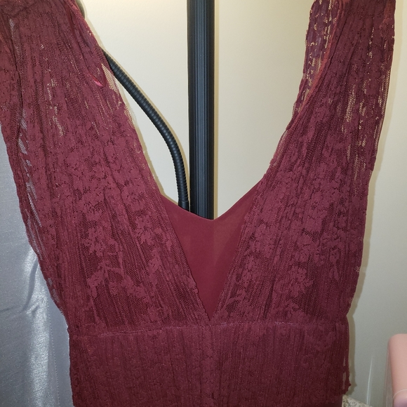 Lace leather zara dress - Picture 2 of 2